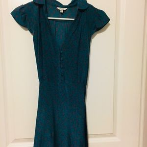 Babydoll silk dress, sz M